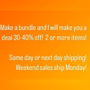 Make a bundle and get a discount